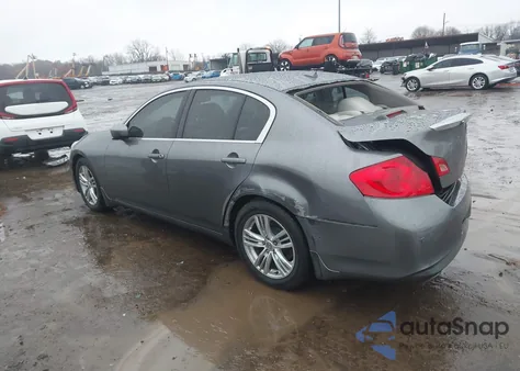 2010 Infiniti G37X из США, поврежденный, VIN JN1CV6AR7AM454256